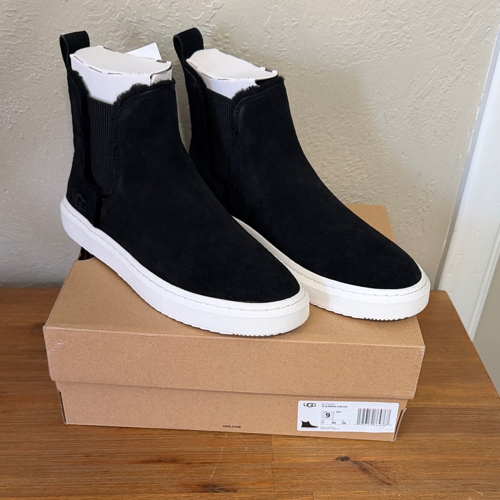 UGG Women’s Black Suede Boots